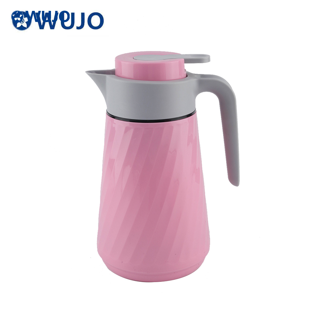 Kundenspezifische heiße Wasser-Tee-Kaffee-Kunststoff-Kaffeekanne isoliert Vakuumkolben-arabisch