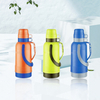 Wujo 3,2-Liter-Plastik-Blauer Vakuum-Thermoskolbenflasche mit Glasfindung