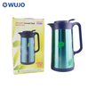 Moderne blaue Halten Sie den heißen Wasser-Tee-Vakuum-isolierter arabischer Kaffeetopf mit Glasliner