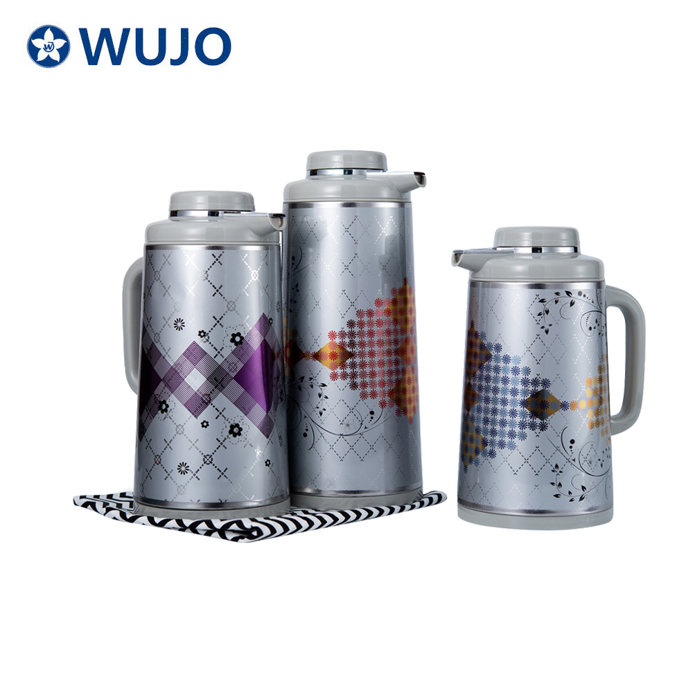 Wujo Factory Vakuum Thermal SS Arabischer Kaffeekanne mit Glasfutter