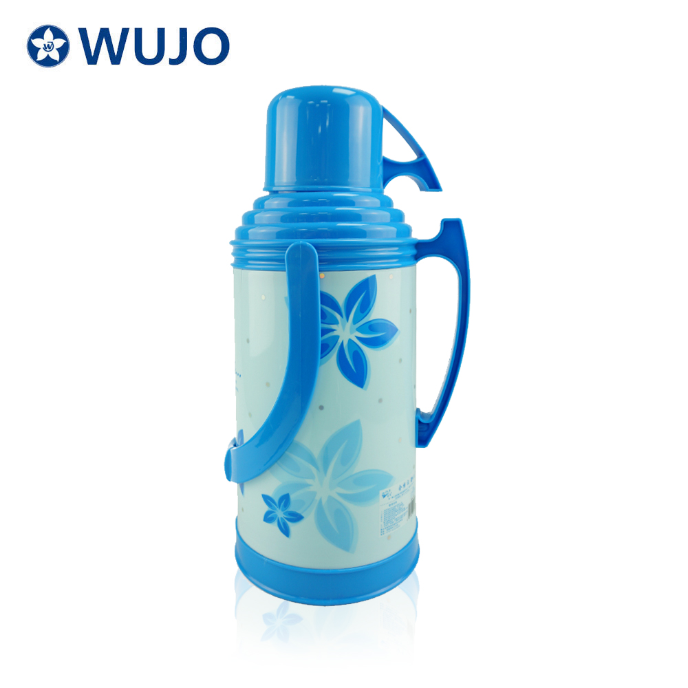 3.2 Liter billigste afrikanische Kunststoff-Thermoskolben mit Glas innen-Wujo