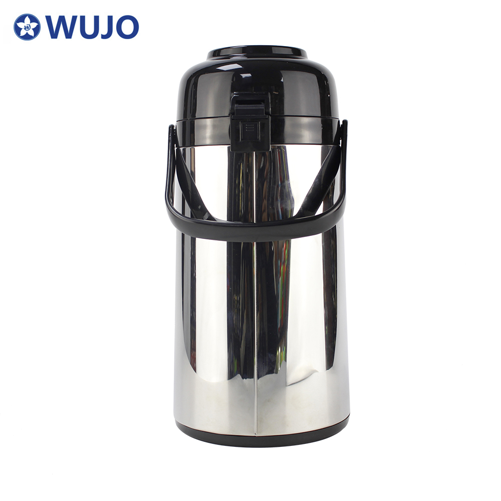 3L Airpot Heiße Kaffeeuftpumpe Vakuumflasche Termos Thermos mit Glasfindung