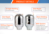 Wujo Großhandel kundenspezifische Vakuumkolbenglas-Liner für Thermos