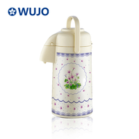 Wujo Pump Carafe Kaffee Tee Heiße kalte Wasser Thermische Airpot Kaffeespender