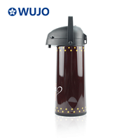 Heißer Tee-Wasser-Glasfindungsflasche Luftpumpe-Kaffee-Thermos-Airpot