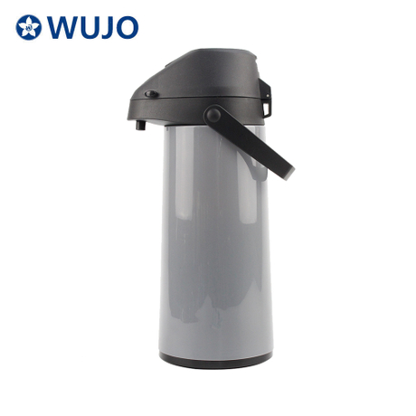 Wujo Luftdruckpumpe Topfkühler Vakuum Heißer Kaffee Tee Thermoskunststoff Airpot
