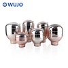 Wujo 0.5l 1L 1,5l 2L 3.2L Vakuumisoliertes thermisches Rosa-Glas-Nachfüllung